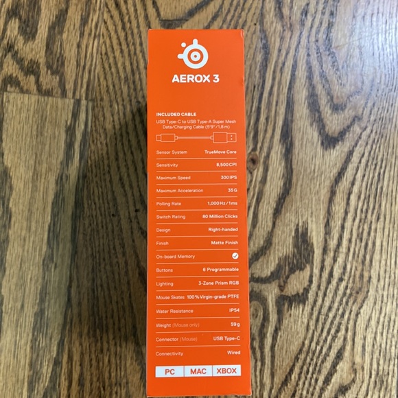 Steelseries Aerox 3 ultralight gaming mouse - Picture 5 of 6